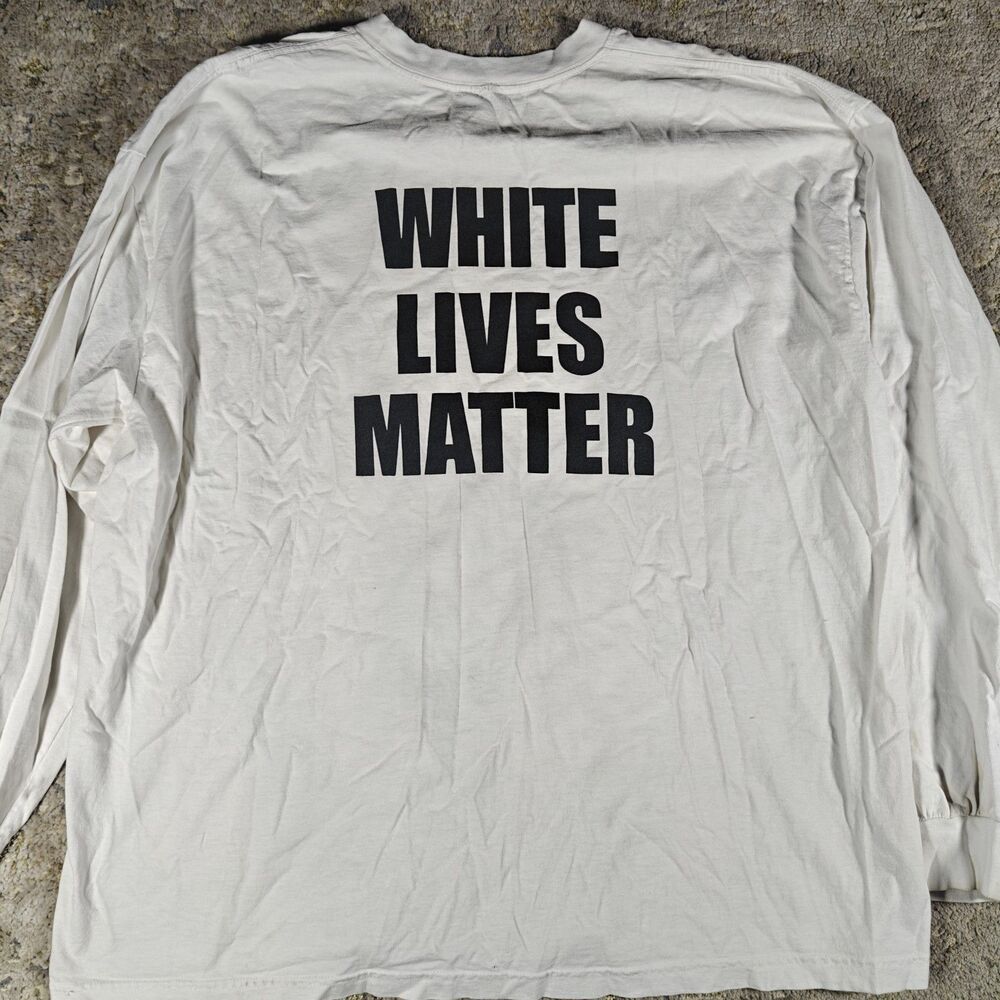Kanye West Yeezy Season 9 Juan Pablo 2 WLM Unreleased Long Sleeve Shirt No Tag - Picture 4 of 4